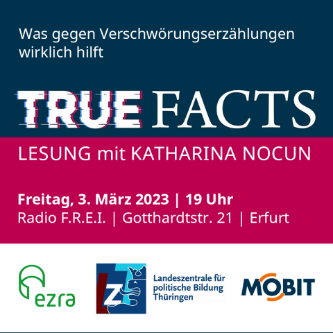 Katharina Nocun: True Facts – Was gegen Verschwörungserzählungen wirklich hilft