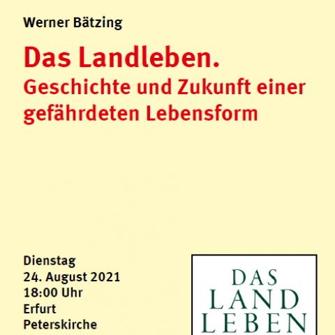 Werner Bätzing: „Das Landleben. Geschichte und Zukunft einer gefährdeten Lebensform“