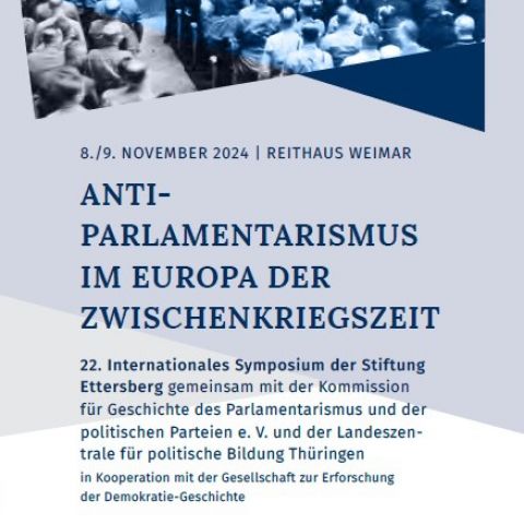 Symposium: Antiparlamentarismus im Europa der Zwischenkriegszeit