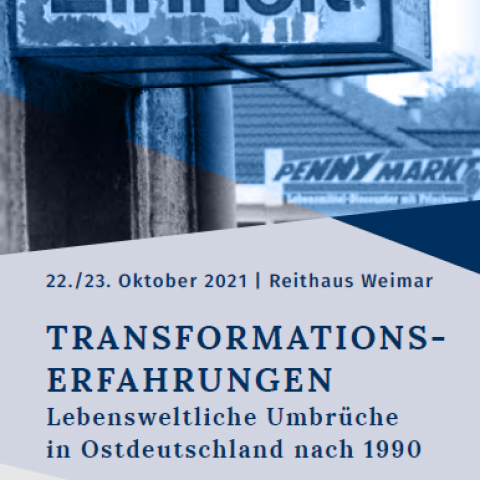 TRANSFORMATIONSERFAHRUNGEN. Lebensweltliche Umbrüche in Ostdeutschland nach 1990