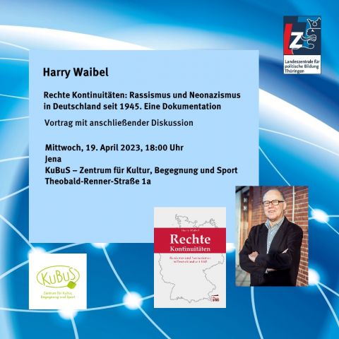 Harry Waibel: Rechte Kontinuitäten: Rassismus und Neonazismus in Deutschland seit 1945. Eine Dokumentation